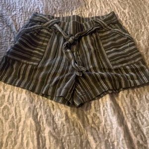 Green striped shirt size medium